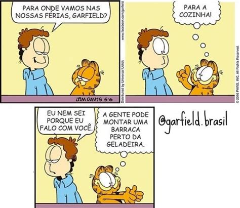 HistóRia Em Quadrinhos EngraçAdas Pin De Lê Em Garfield Investasi