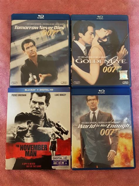 Pierce Brosnan Original Blu Ray Collection The November Man The World