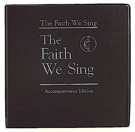 The Faith We Sing Accompaniment Edition Binder Only By Abingdon Press