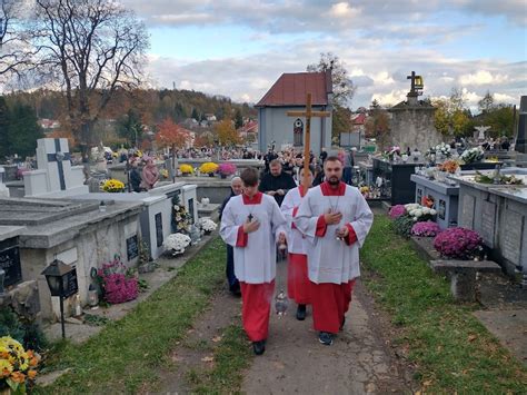 SANOK Procesja za zmarłych Uroczystości na Cmentarzu Centralnym