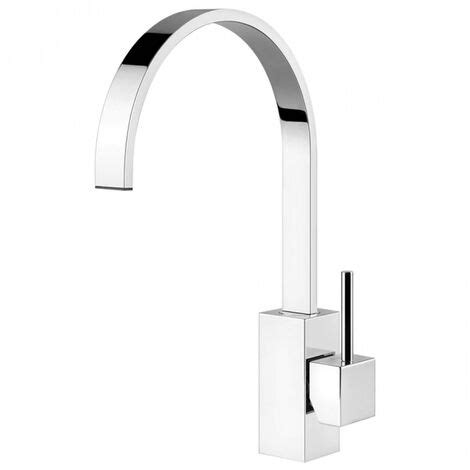 Chrome Kitchen Mixer Tap Single Lever U Spout Design PARRINA CH