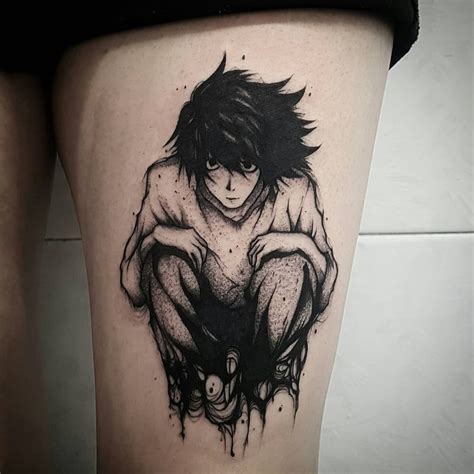 45 Coole Anime Tattoos Your Name Tattoo