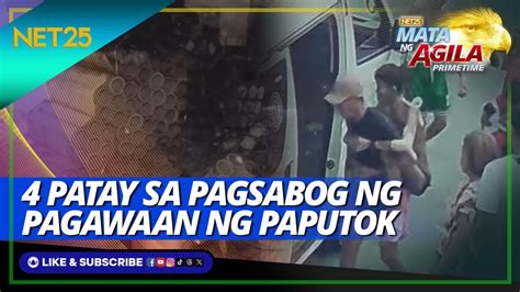 Sumabog Na Pagawaan Ng Paputok Sa Laguna Nasawi Youtube