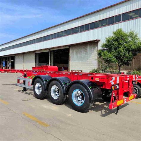 20 40 FT Container Chassis Trailer Intermodal Chassis Container