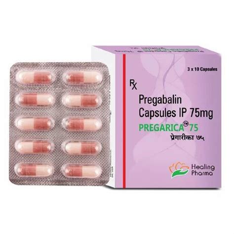 Pregarica Pregabalin Capsules Ip At Rs Box Pregabalin Capsules