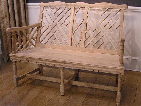 Lutyens style two seater garden bench. | Charles Saunders