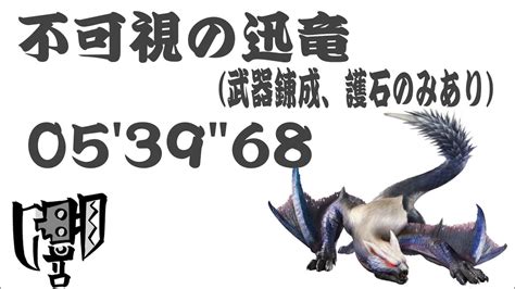 Mhrisesb Switch 不可視の迅竜 ナルガクルガ希少種 スラッシュアックス Ta おともなし、武器錬成、護石あり 0539