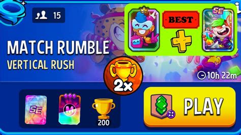 Match Rumble Players Vertical Rush Super Sized Match Masters Youtube