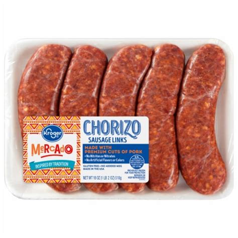 Kroger Mercado Chorizo Sausage Links Oz Ralphs