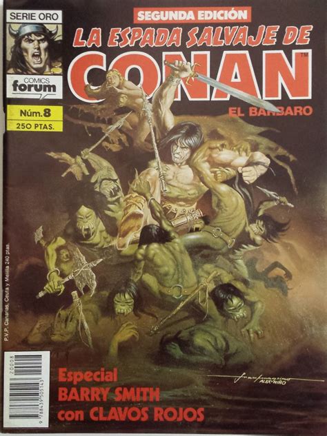 CONAN 1989 PLANETA DEAGOSTINI LA ESPADA SALVAJE 2ª EDICION 8