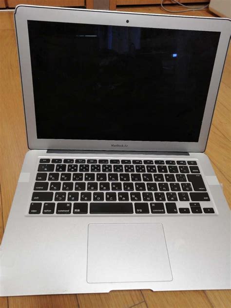 全体的に状態が悪いMacBook Air A1466 13インチ ジャンクの落札情報詳細 ヤフオク落札価格検索 オークフリー