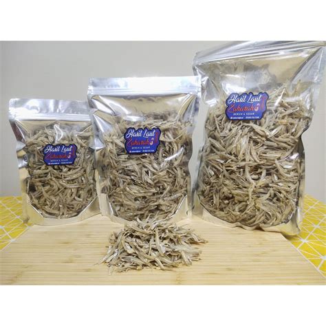 G Ikan Bilis Kopek Gred A Tawau Dried Anchovies Shopee Malaysia