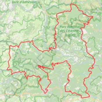 Trace GPS Challenge Tour du Mont Aigoual itinéraire parcours