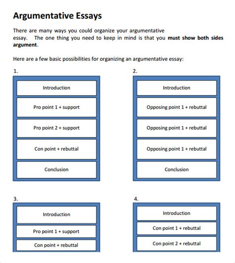 FREE 8+ Counter Argument Samples in PDF | MS Word