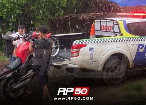 Dupla Trope A E Cai De Moto Ao Tentar Fugir Da Pm Em Teresina Rp