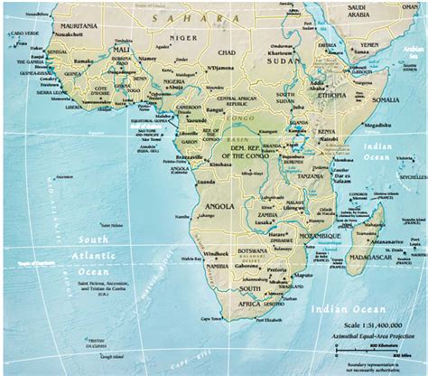 6.1: The Physical Landscape of Sub-Saharan Africa - Social Sci LibreTexts