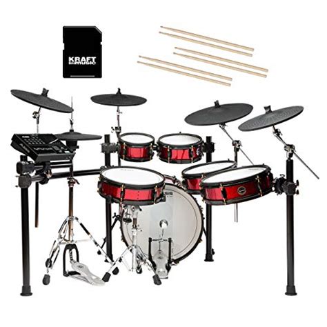 Alesis Strike Pro SE Electronic Drum Set with Gibraltar Hardware and SD ...