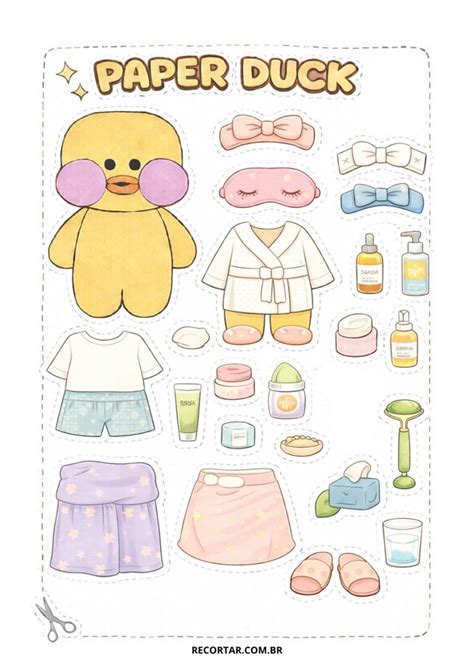 Baby Duck Para Imprimir - Paper Duck para imprimir: 47 Modelos grátis – Recortar