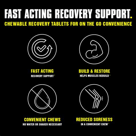 Animal Recovery & Restore Performance Chews: Great-Tasting Glutamine ...