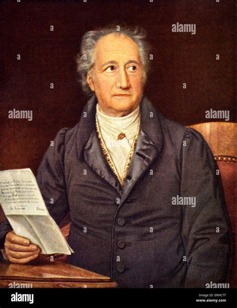 Goethe Johann Wolfgang High Resolution Stock Photography And Images Alamy