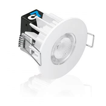 Aurora Lighting C7 7W Warm White Dimmable Fixed LED Downlight UKES