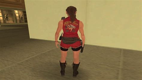 Gta San Andreas Claire Redfield Classic Suit Re2 Remake Mod