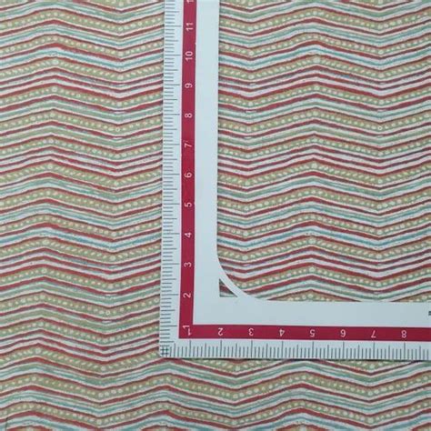 Multicolor Chevron Print Cotton Fabric At Rs 144 00 Printed Cotton