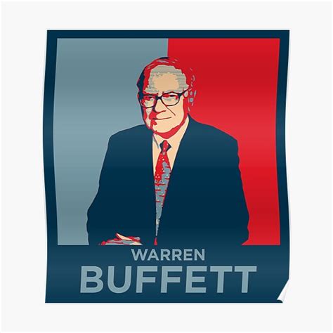 "warren buffett POSTER " Poster by Ortzi68 | Redbubble