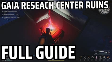 Once Human Gaia Research Center Ruins Guide Youtube