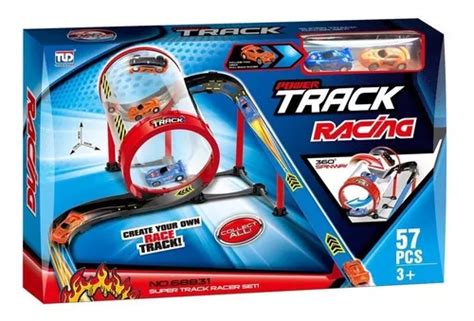 Pista Looping Lan Ador Carrinho Tipo Hotwheels P S Cor Colorido