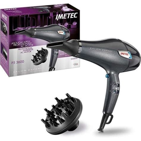 Imetec Salon Expert P5 3600 Sèche Cheveux Professionnel 2300 W Grille