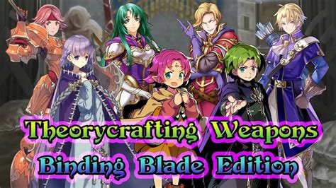 Fire Emblem Heroes Theorycrafting Personal Weapons The Binding