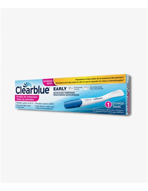 Clearblue Early Test De Embarazo Anal Gico Unidad