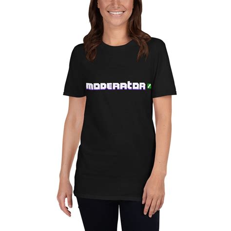 Twitch Moderator Shirt Shirt For Mods Twitch Shirt Twitch Streaming