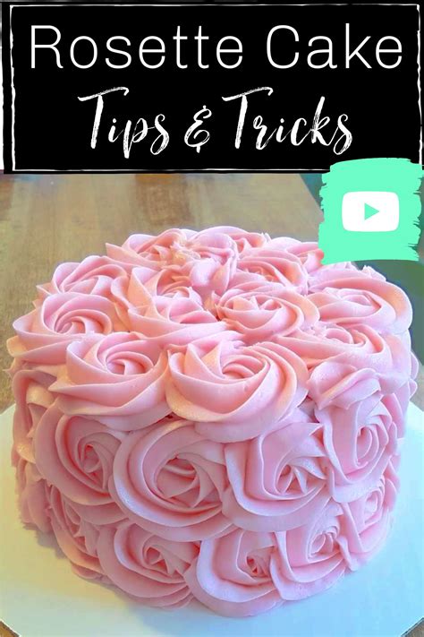 Rosette Cake Tutorial Artofit