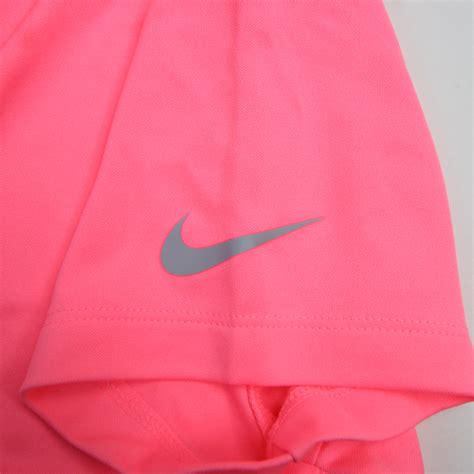 Wbca Nike Golf Dri Fit Polo Womens Pink New Ebay