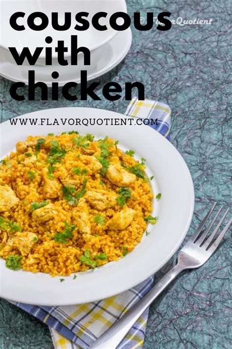 One Pot Chicken Couscous - Flavor Quotient