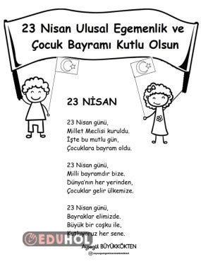 23 Nisan Şiir Eduhol Etkinlik İndir Oyun Oyna Test Çöz Video İzle