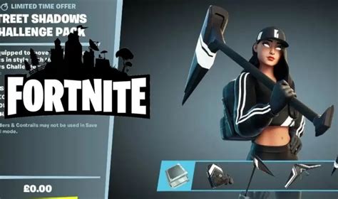 Conseguir Gratis La Skin Sombra Rubí En Fortnite Paquete Sombras Callejeras Settingsprogamer