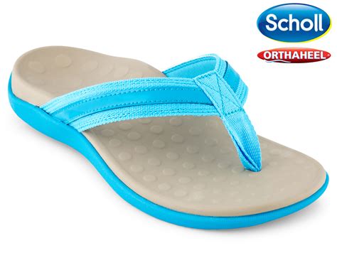 Scholl Womens Tide Ii Orthaheel Sandal Aqua Great Daily Deals At