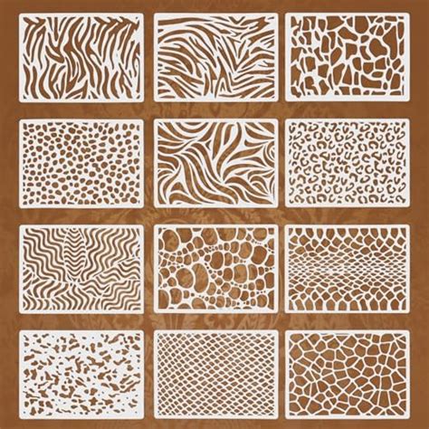 Pi Ces Pochoir De Peinture En Plastique X Cm Wall Decor