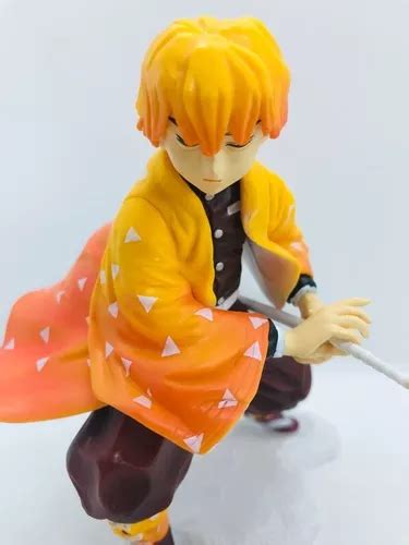 Zenitsu Agatsuma Kimetsu No Yaiba Action Figure 15cm Mebuscar Brasil