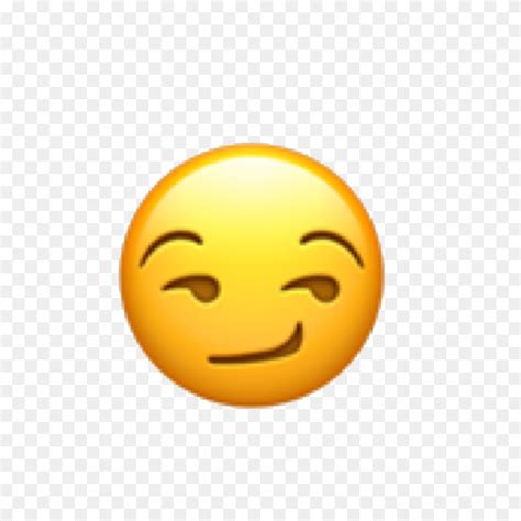 Smirking Face Emoji Emoji, Emoji Stickers, Emoji Faces - Smirk Emoji ...