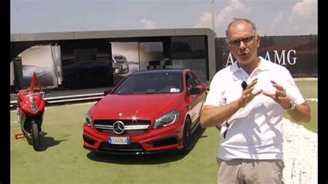 Ruote In Pista N 2216 Alfonso Rizzo Prova Mercedes Classe A 45 AMG