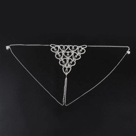 2023fashion Diamond Chest Chain Womens Gold Plated Underwear Sexy