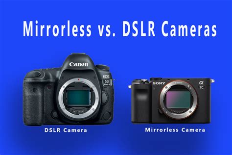 Mirrorless Vs Dslr Cameras