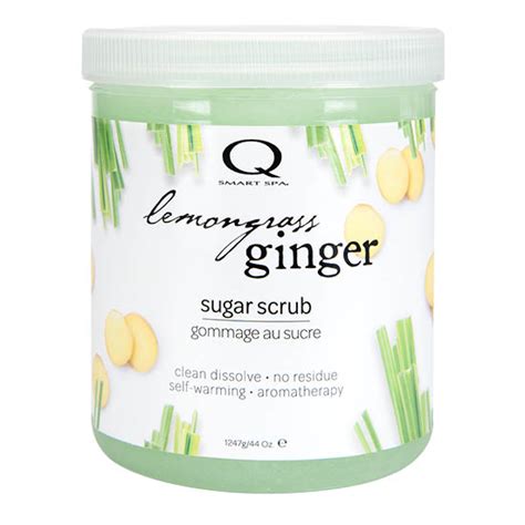 Sugar Scrub Pedicure And Body Lemongrass Ginger Smart Spa