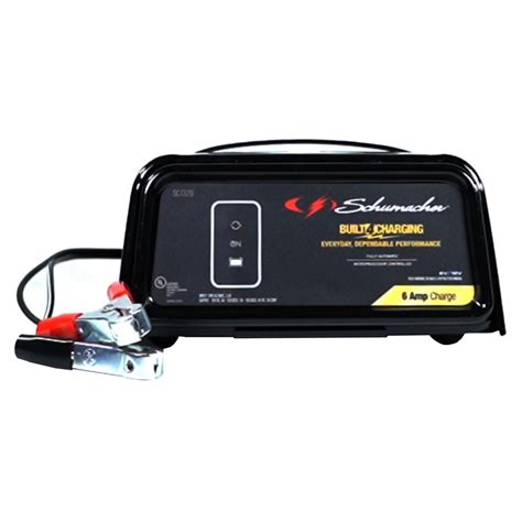 Schumacher Sc1320 6 Amp 6v12v Trickle Electric Charge Fully Automatic Battery Charger And