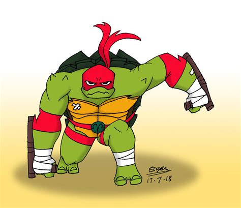 Rise Of The Tmnt Raphael By Tmntsam On Deviantart