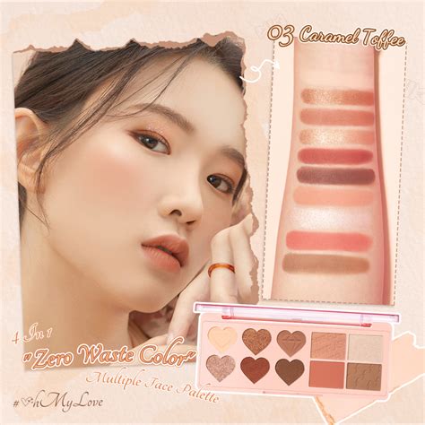 Jual Pinkflash Ohmylove In Multiple Face Palette Eyeshadow Blush